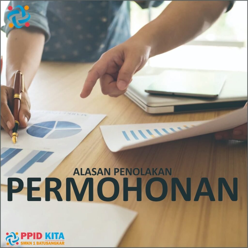 alasan penolakan permohonan info publik